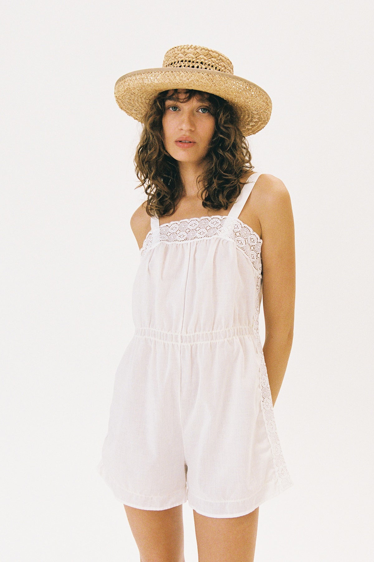 Lawson Boater / Raffia