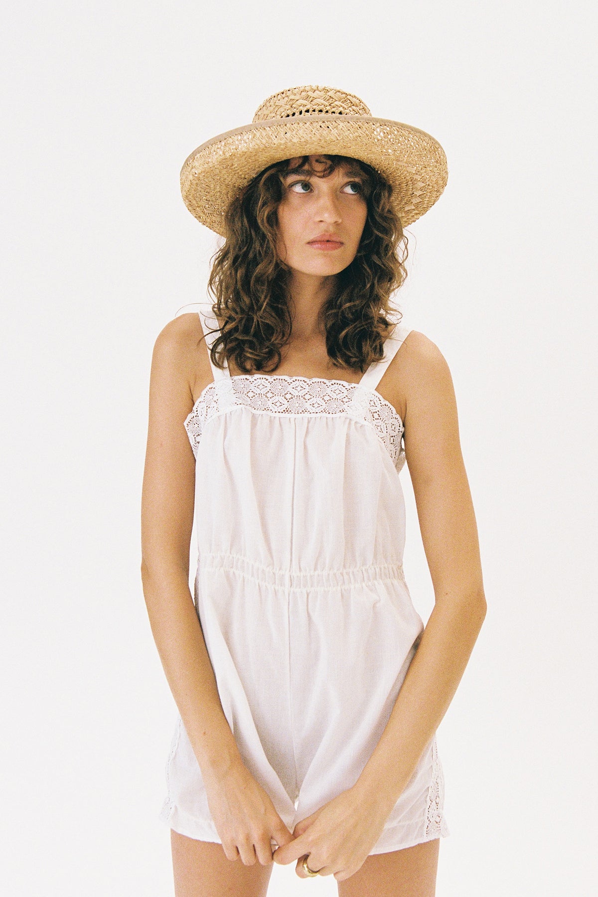 Lawson Boater / Raffia