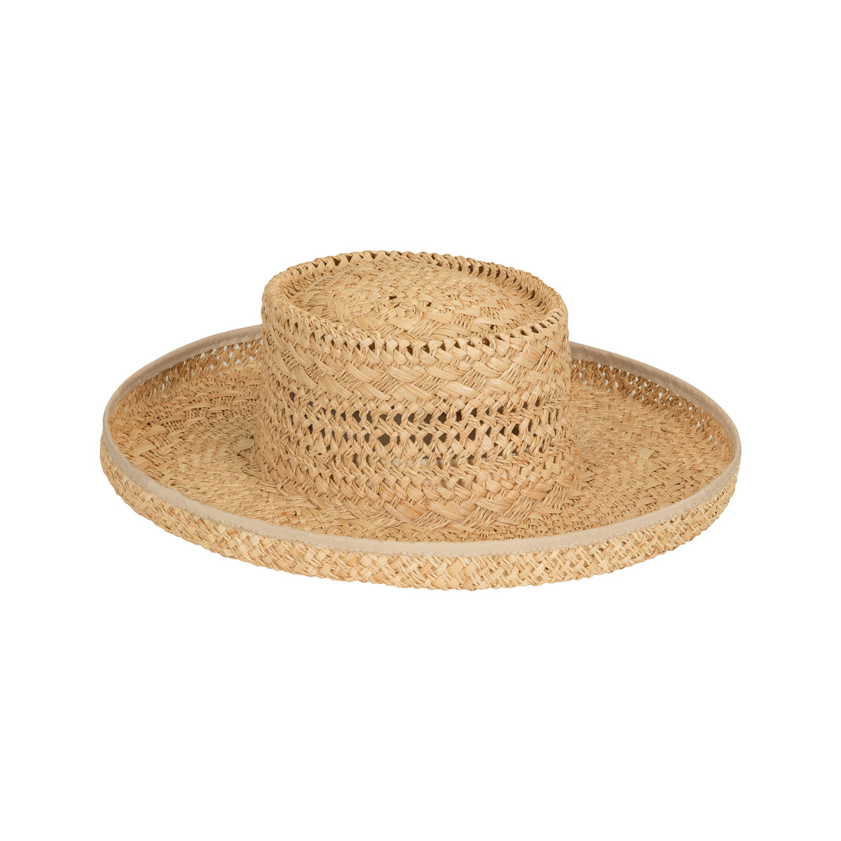 Lawson Boater / Raffia