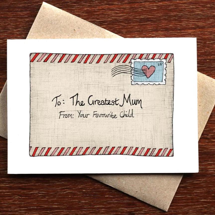 Greeting Card / Letter for Mum