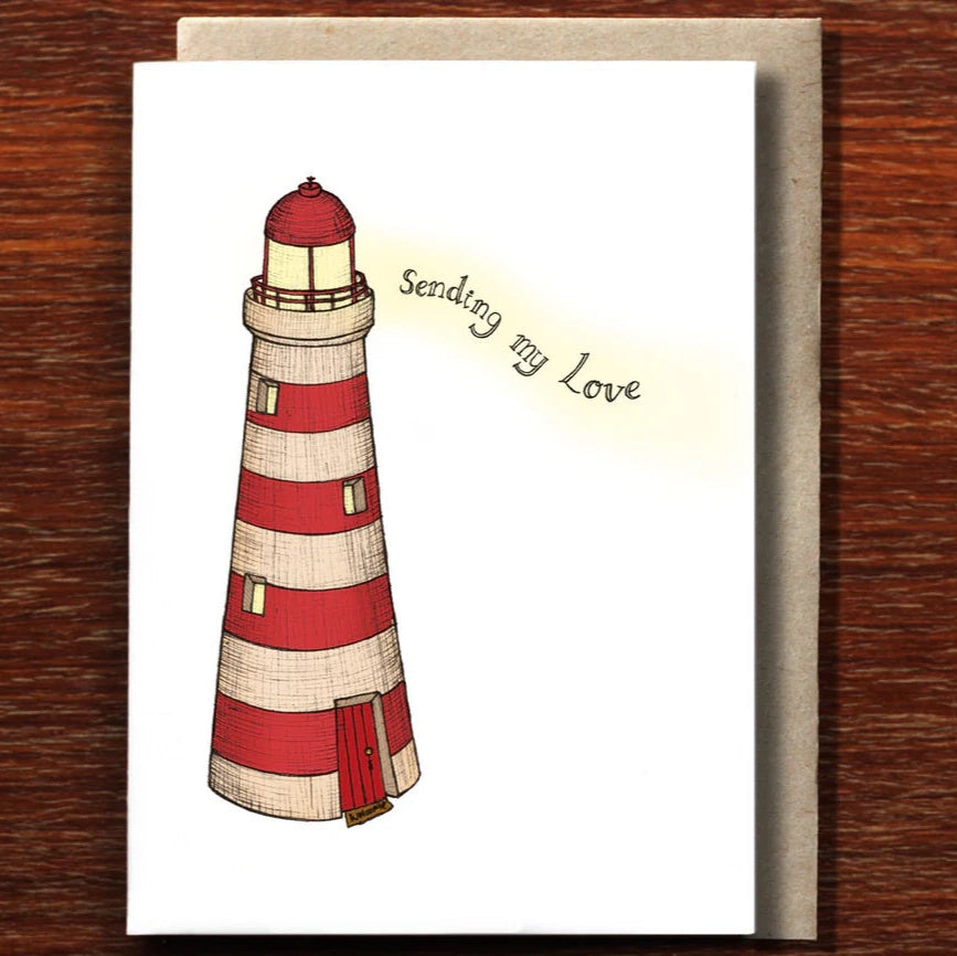 Greeting Card / Lighthouse Love
