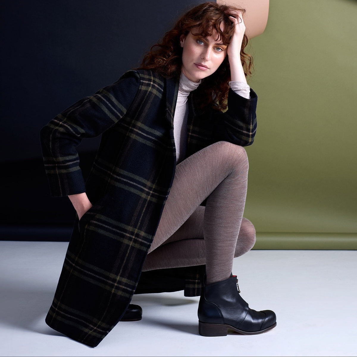 Luxe Merino Wool Tights / Fawn