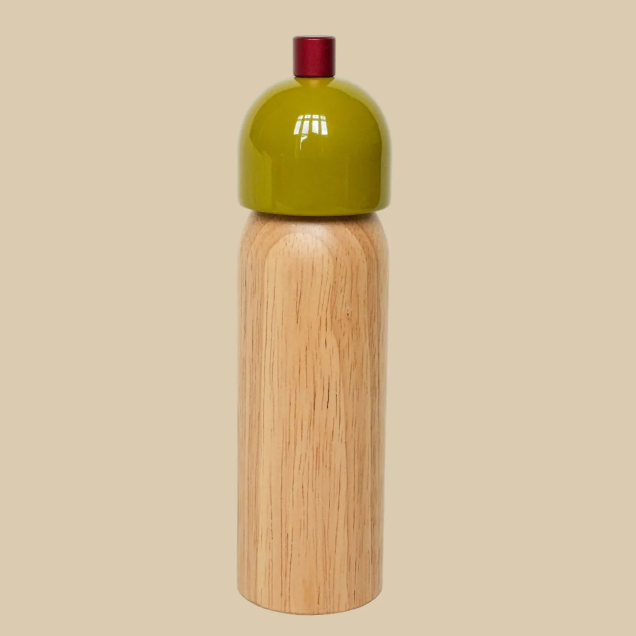 Salt & Pepper Grinder / Olive & Red