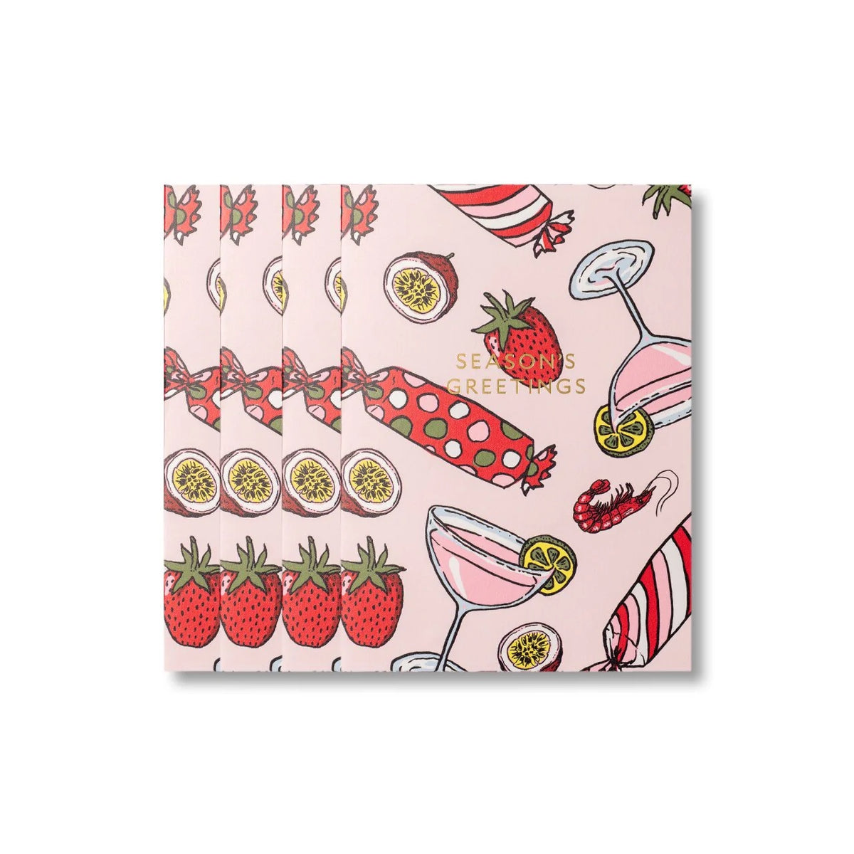 Festive Feasts Christmas Card / Set of 8