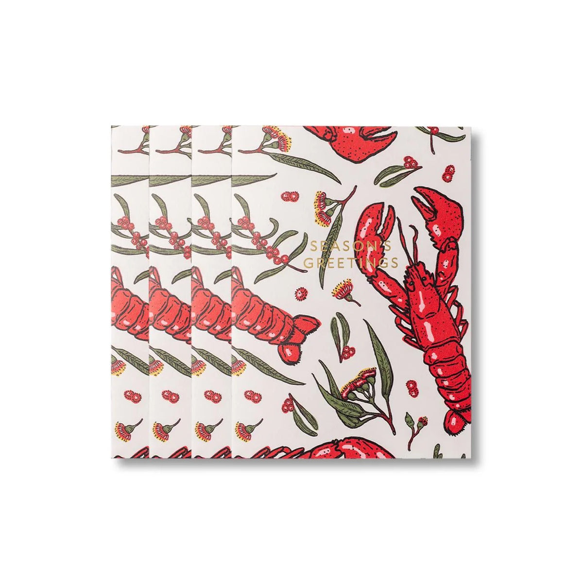 Festive Feasts Christmas Card / Set of 8