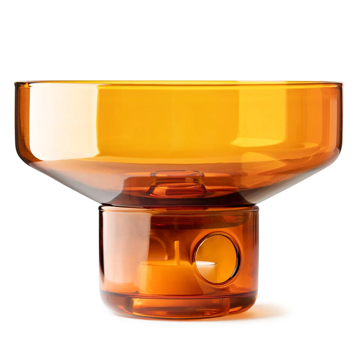 Glass Oil Burner / Amber