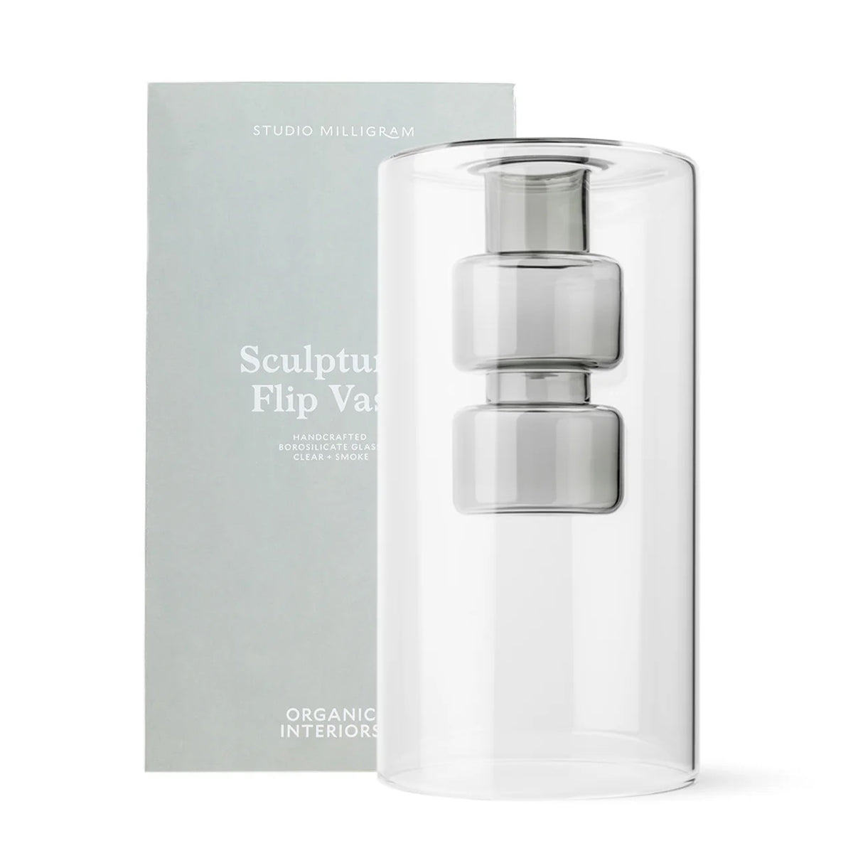 Sculptural Vase / Smoke