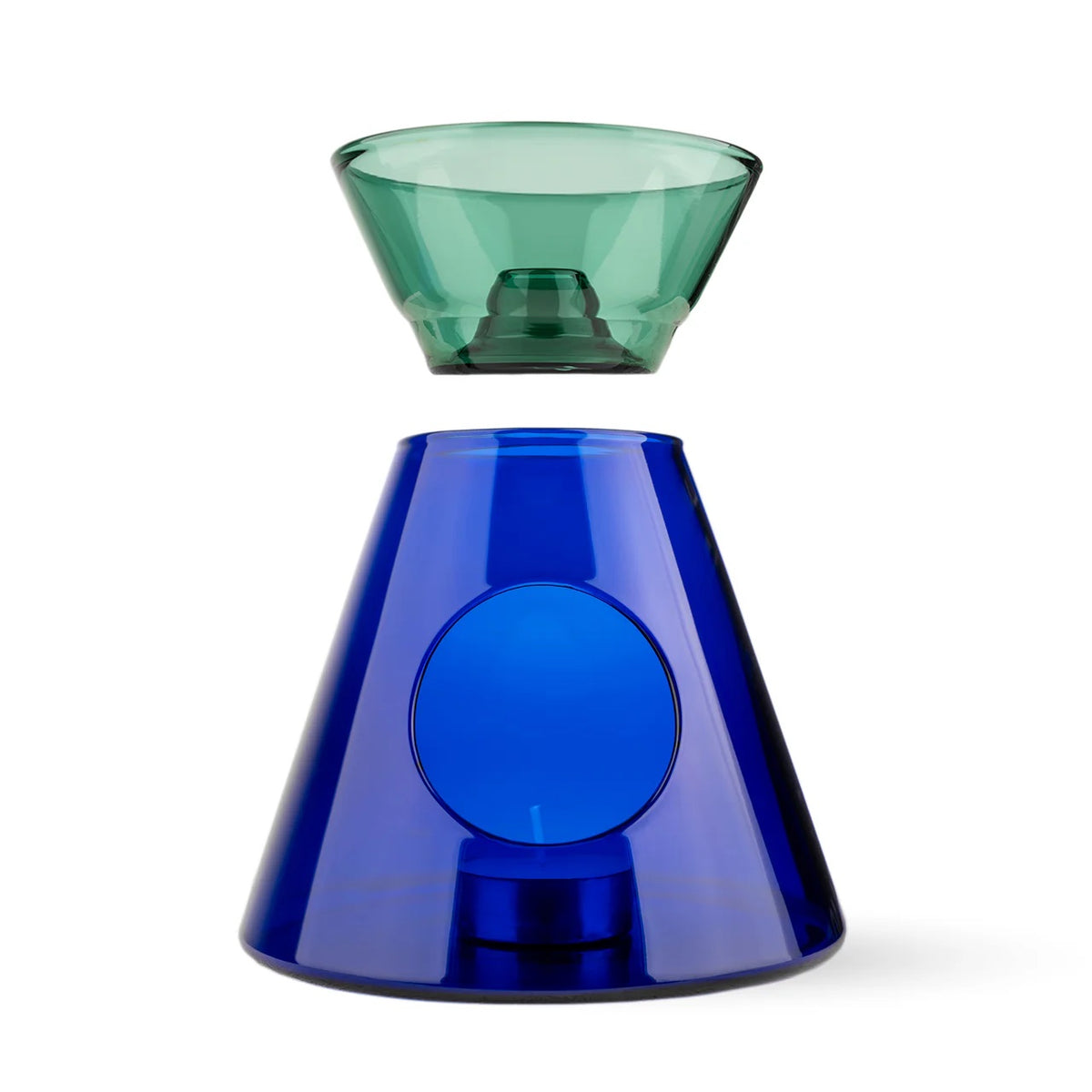 Volcano Oil Burner / Blue