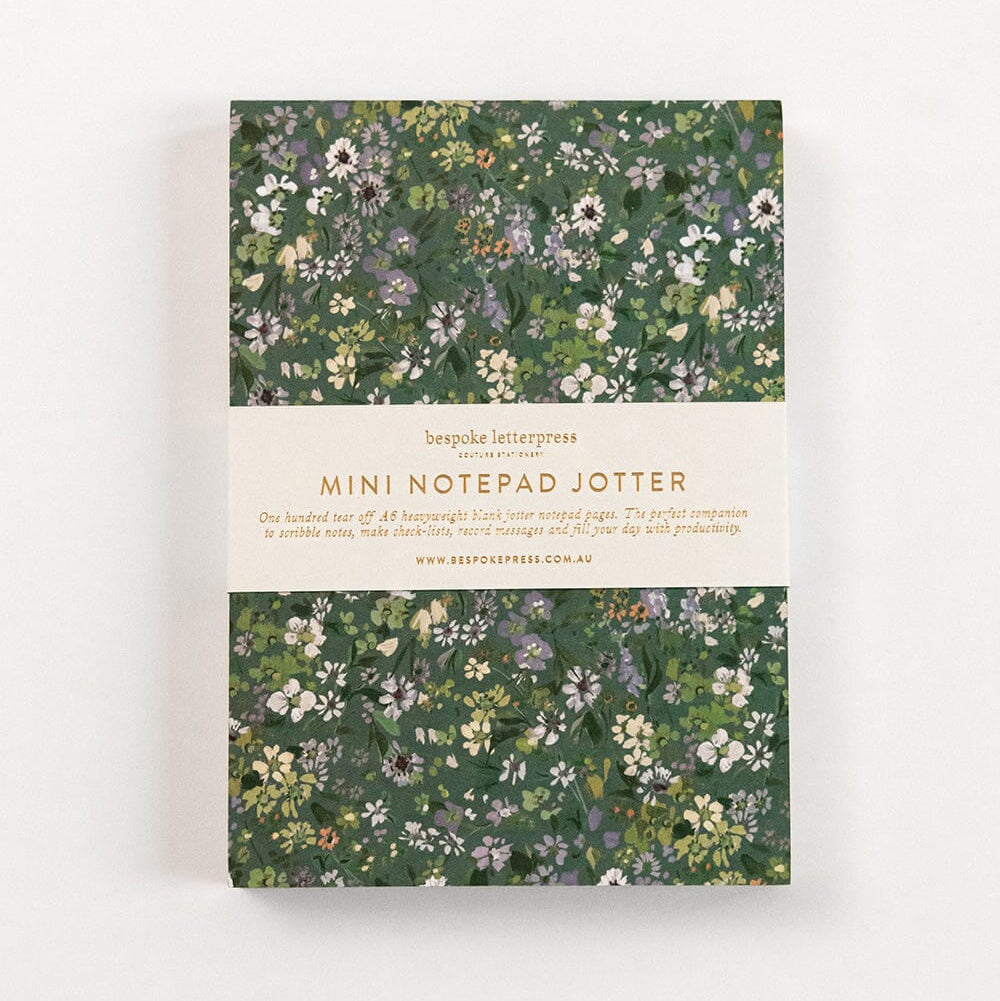 Summer Perennials Notepad Mini Jotter