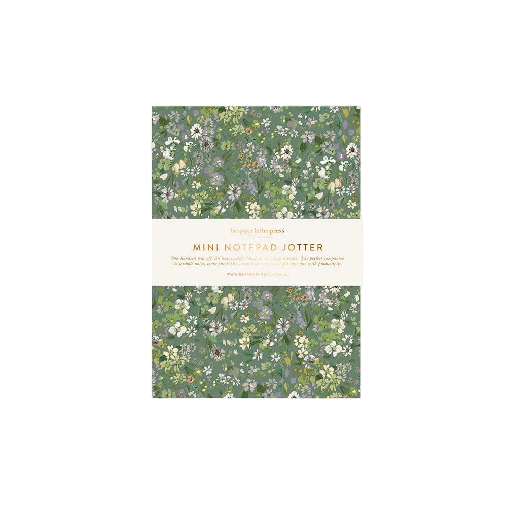 Summer Perennials Notepad Mini Jotter