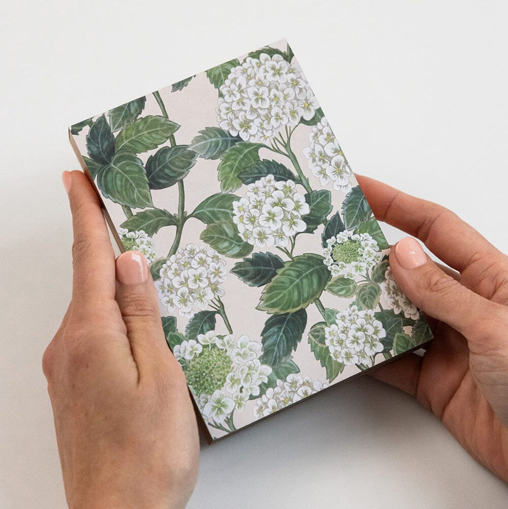 Hydrangeas Notepad Mini Jotter