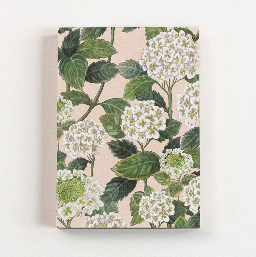 Hydrangeas Notepad Mini Jotter