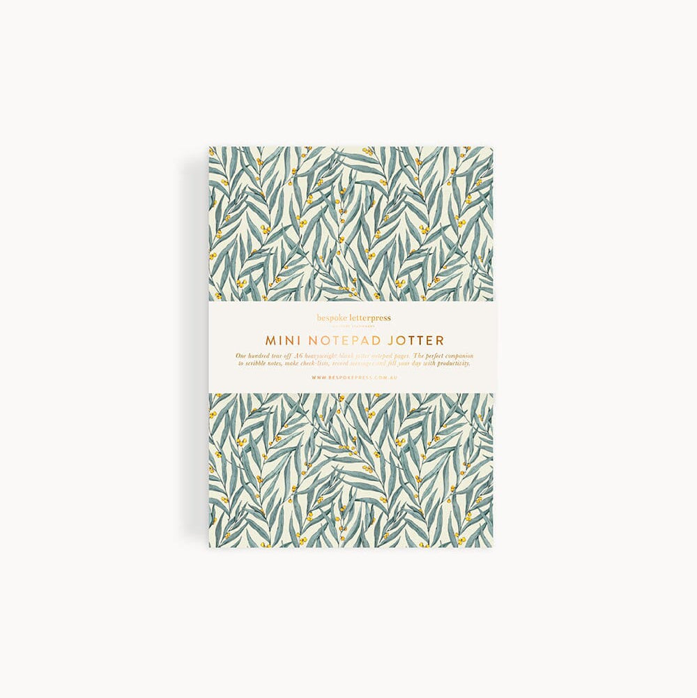 Golden Wattle Mini Jotter