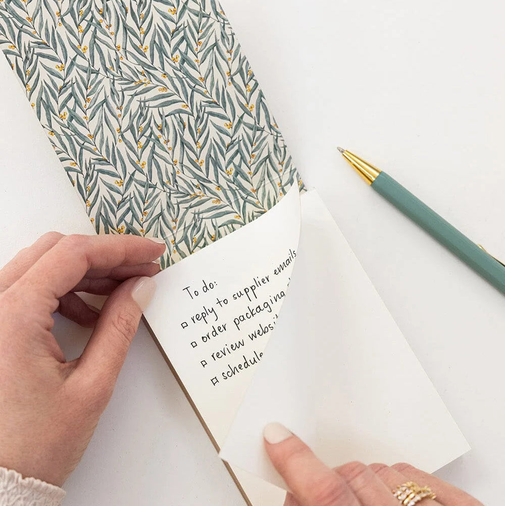 Golden Wattle Mini Jotter