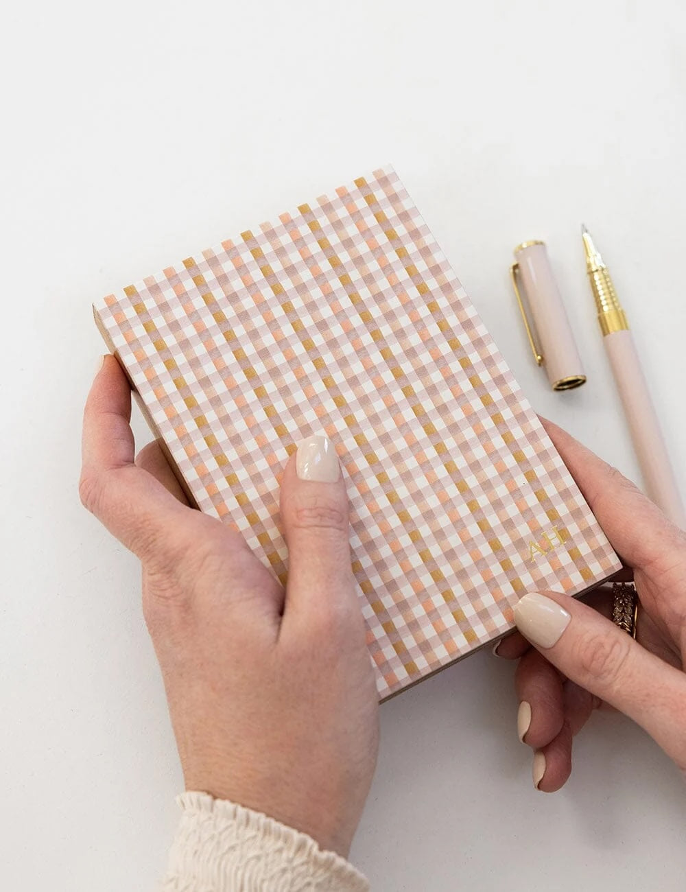 Primrose Gingham Mini Jotter