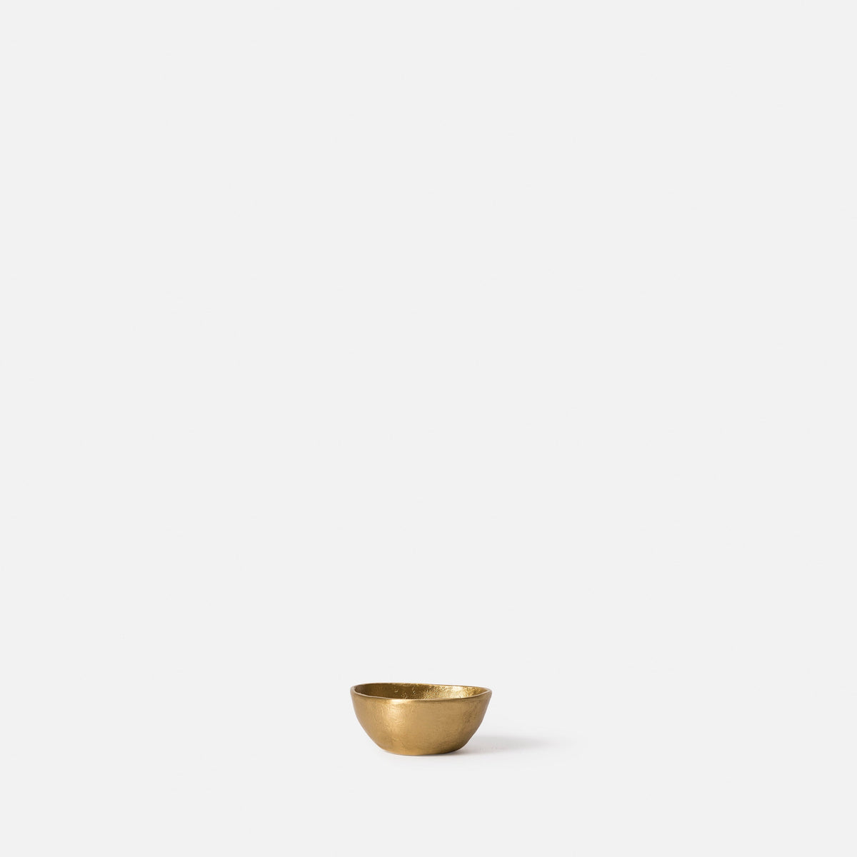 Pebble Tealight Holder Brass