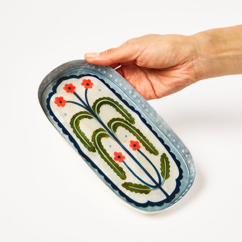 Samira Flowering Plant Tray
