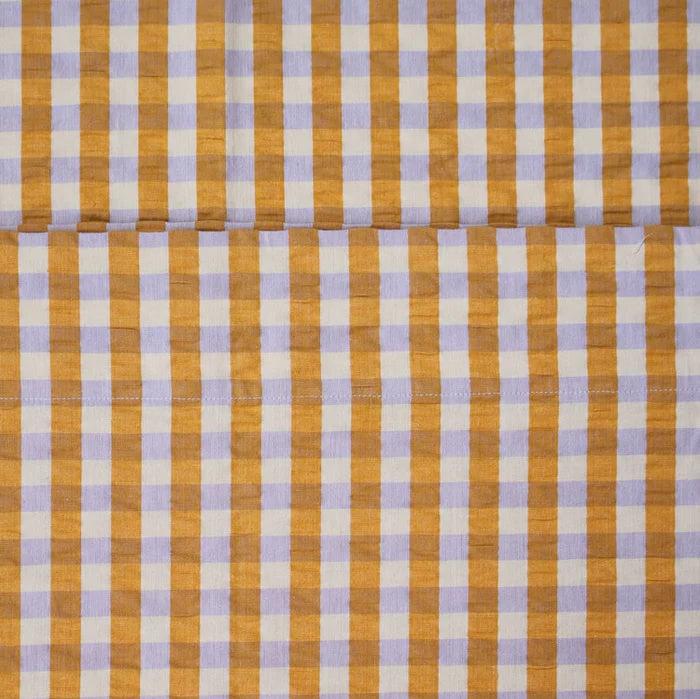 Mango Seersucker Flat Sheet