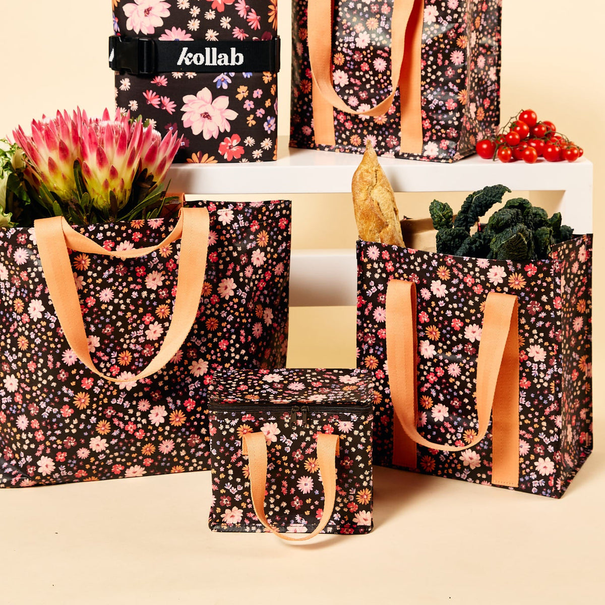 Mocha Meadow Lunch Bag