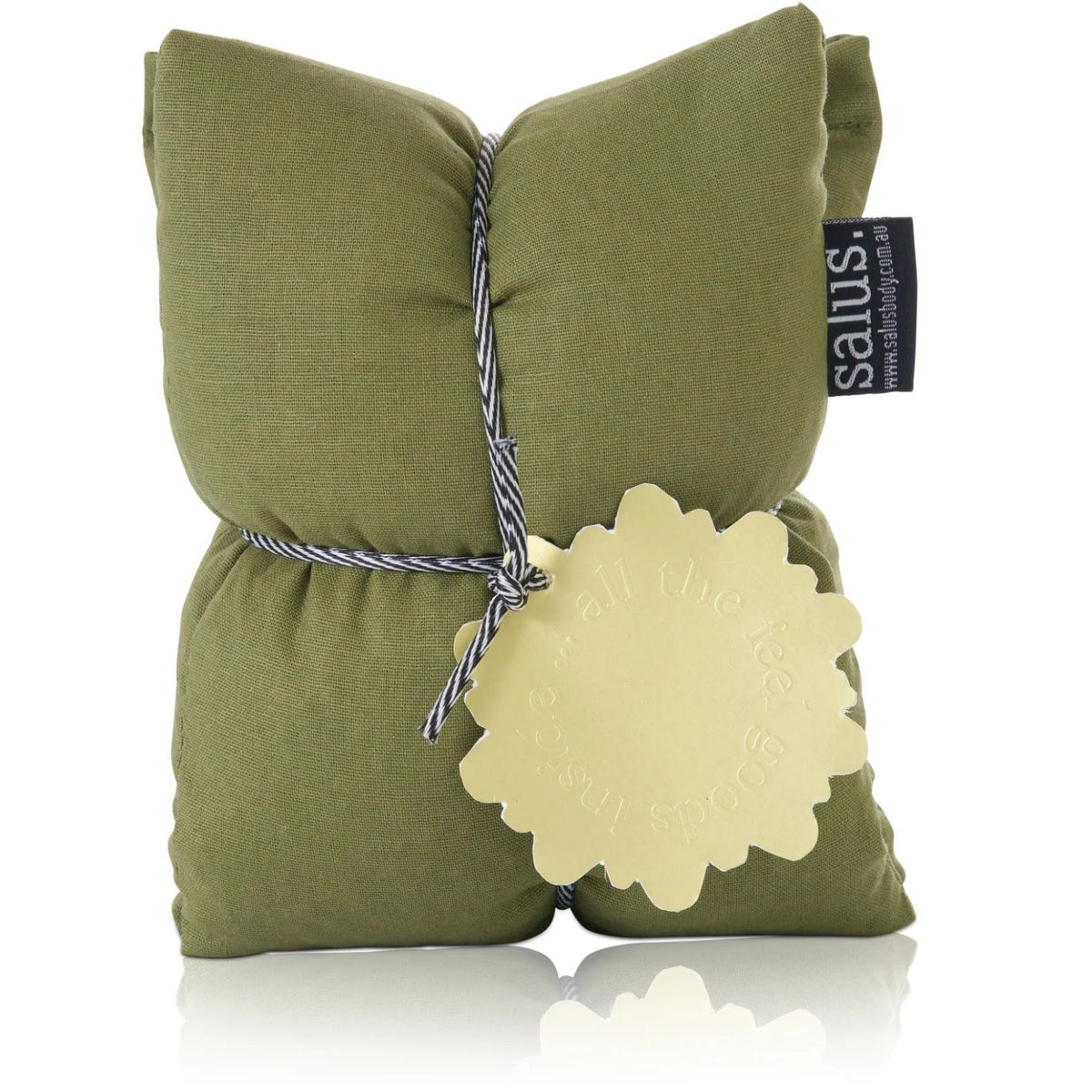 Lavender &amp; Jasmine Heat Pillow / Moss