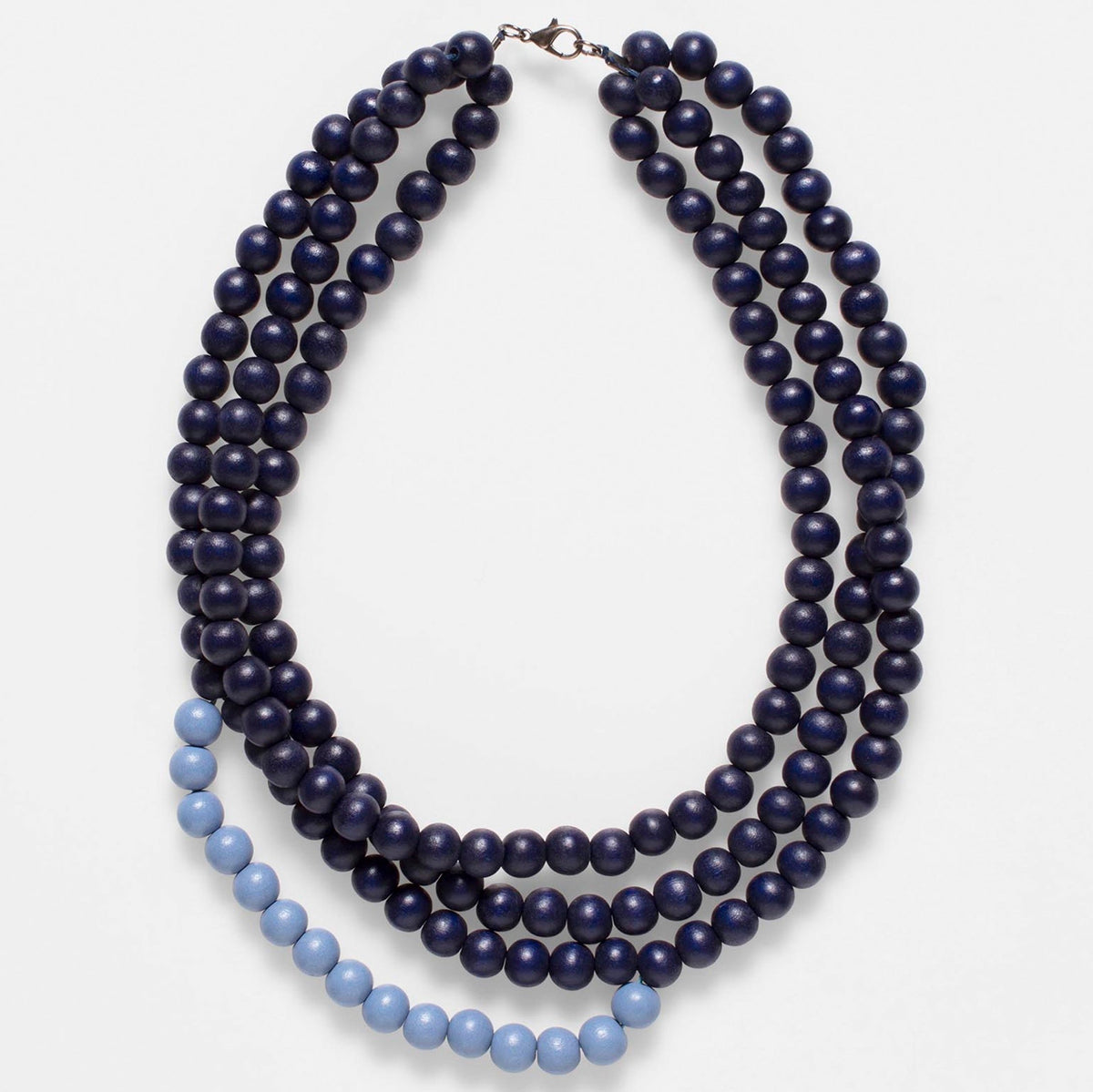 Lokke Necklace / Steel Blue