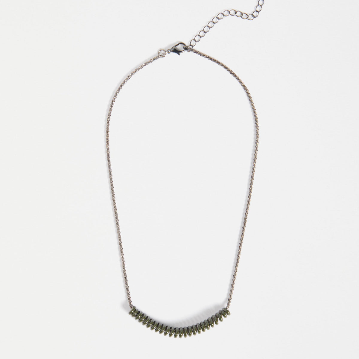 Vrid Necklace / Dark Olive