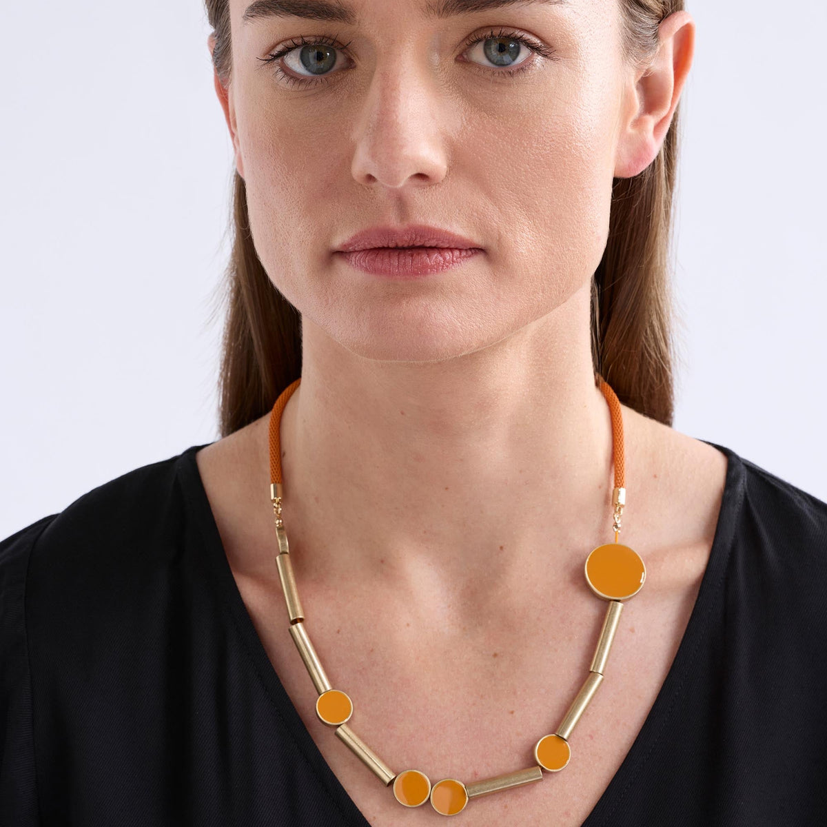 Malj Necklace / Orange