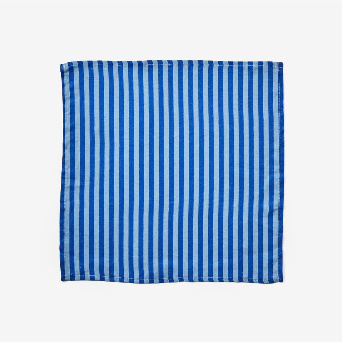 Pinstripe Blue Napkin Set