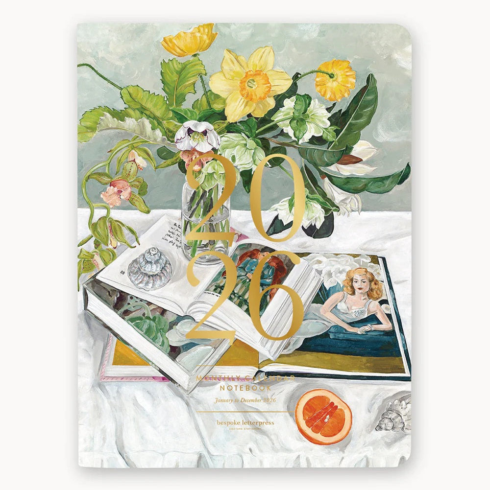 2026 Monthly Calendar Notebook