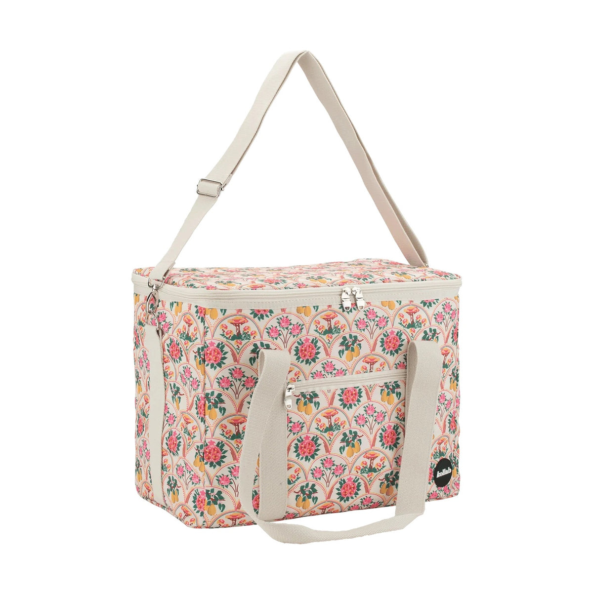 Needlepoint Garden Picnic Bag