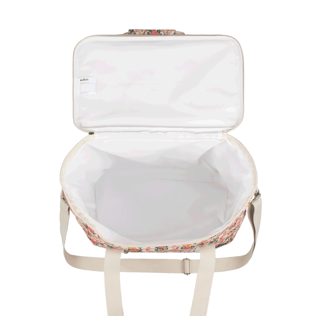 Needlepoint Garden Picnic Bag