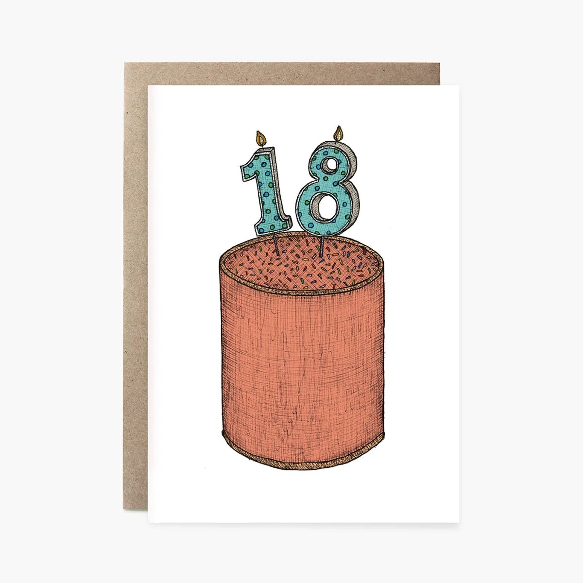 Greeting Card / 18th Birthday