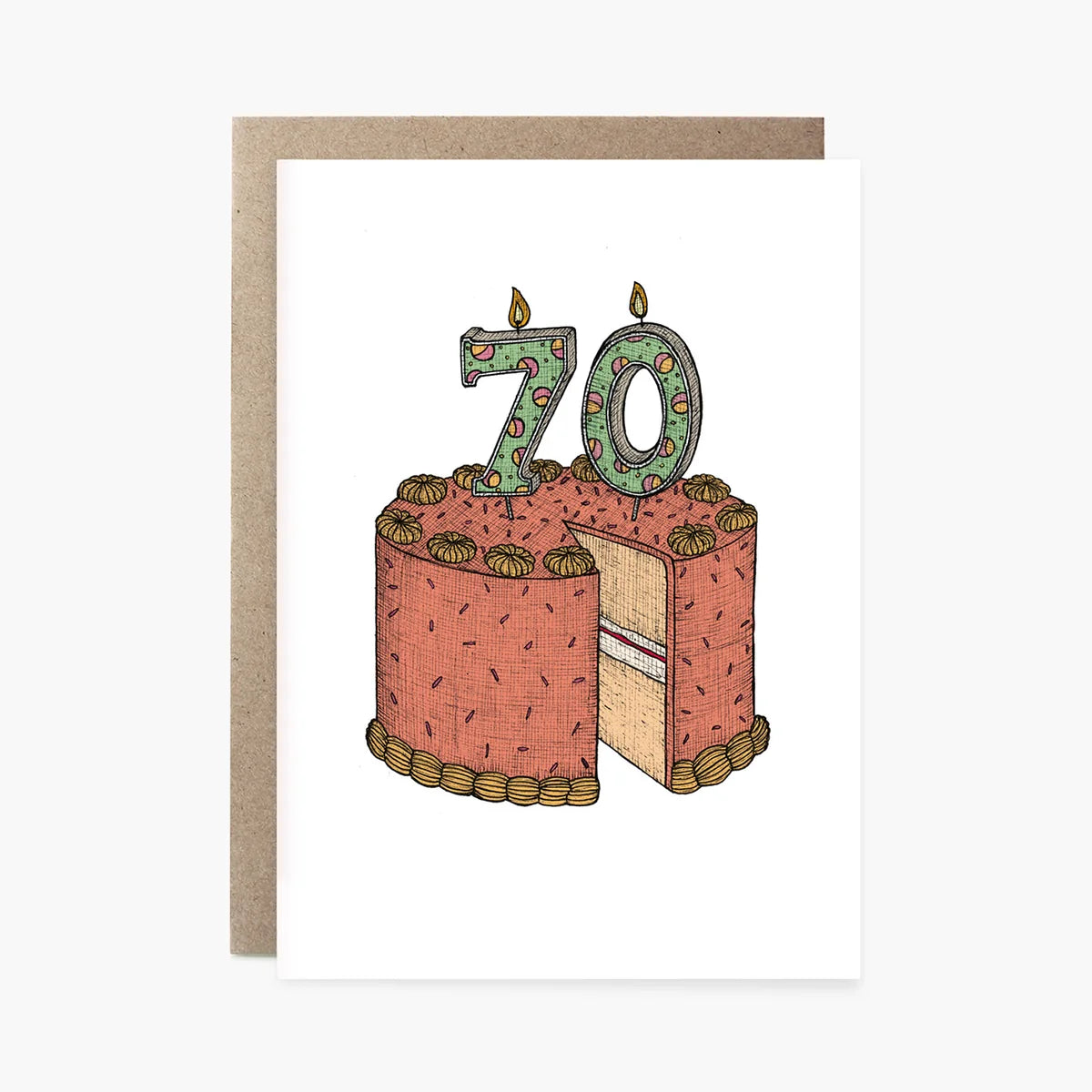 Greeting Card / 70th Birthday