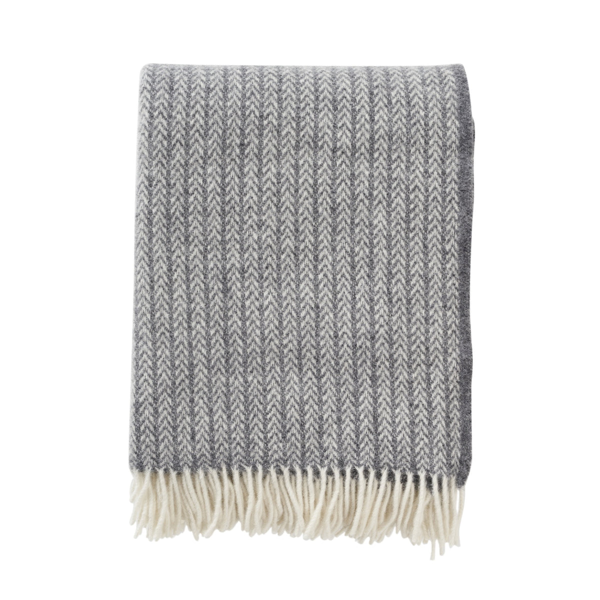 Otis Wool Throw / Grey