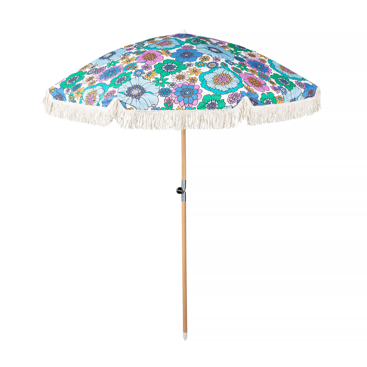 Ocean Floral Large Umbrella