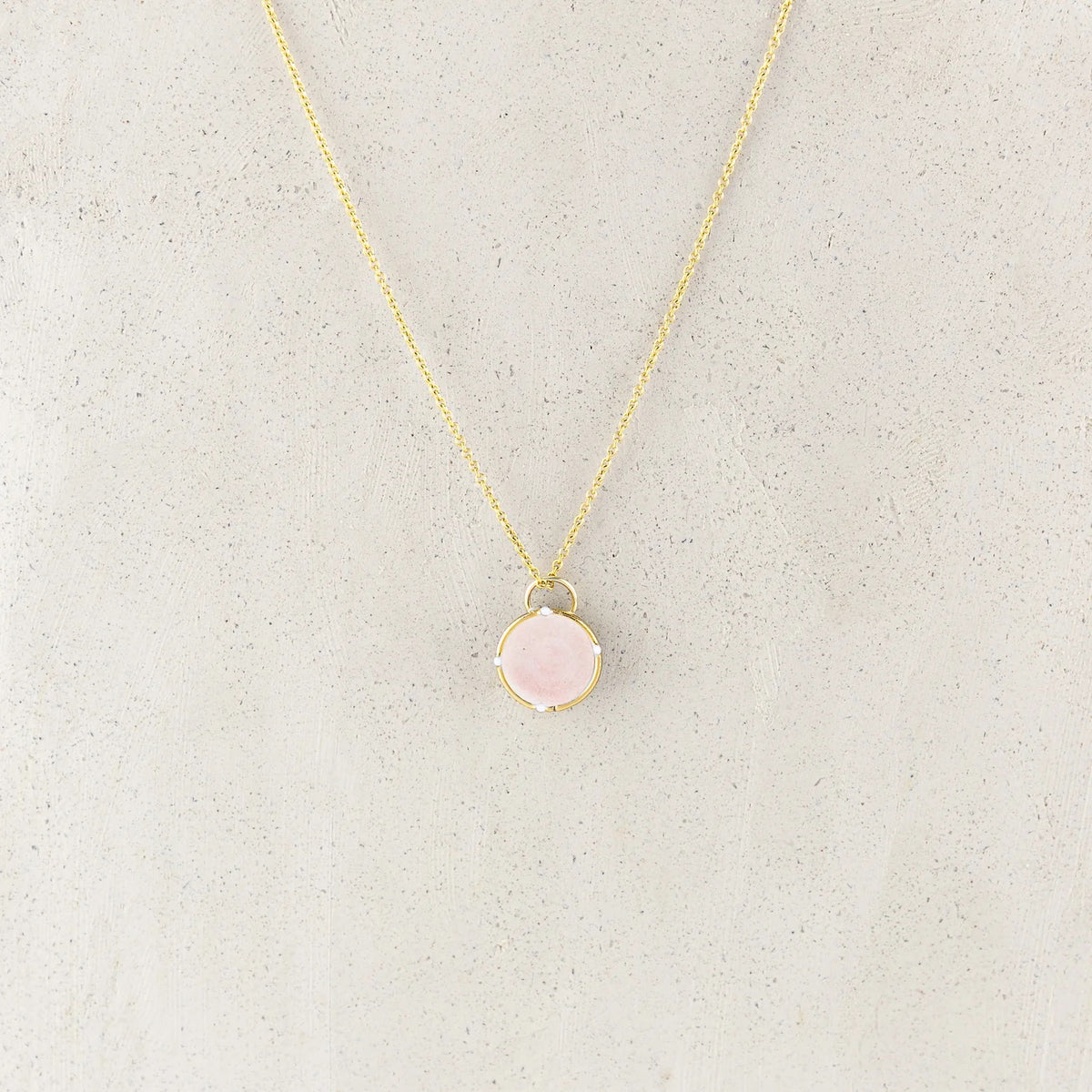 Oculus Necklace / Blush