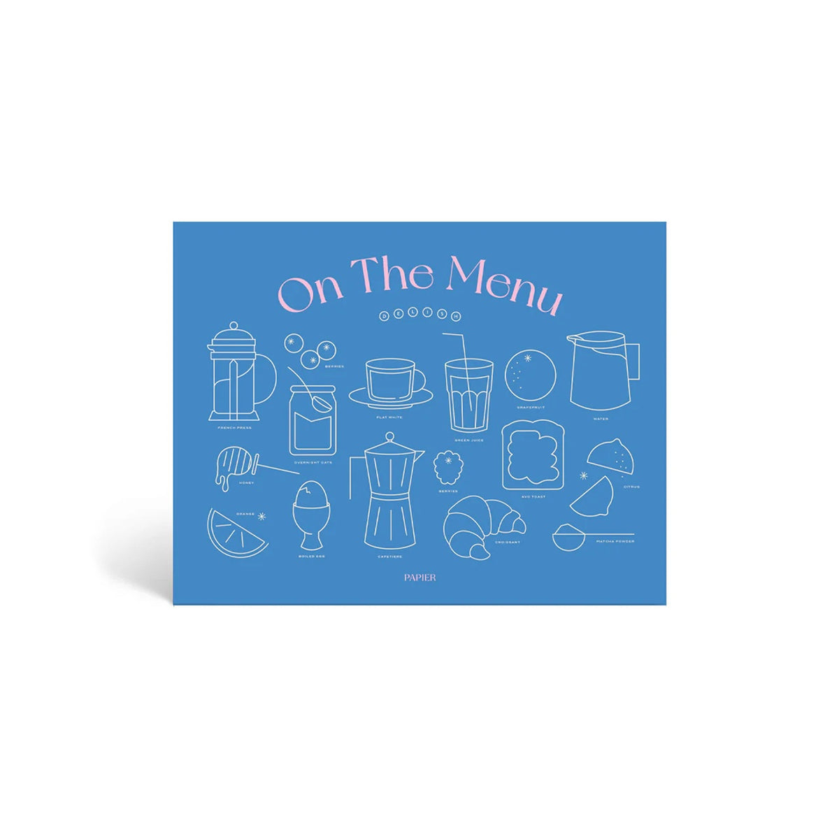 A5 Meal Planner / On The Menu