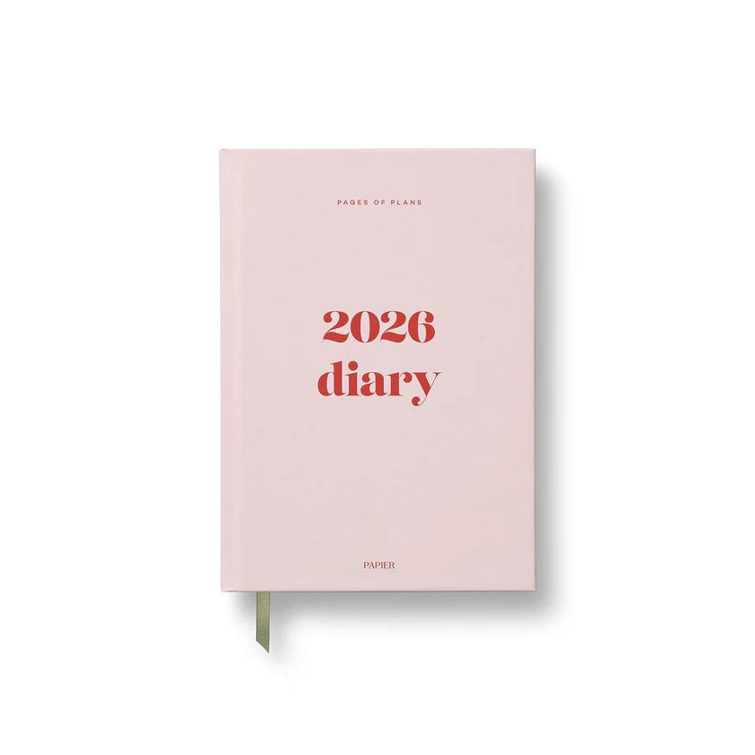 2026 A5 Planner Daily / Joy Pink