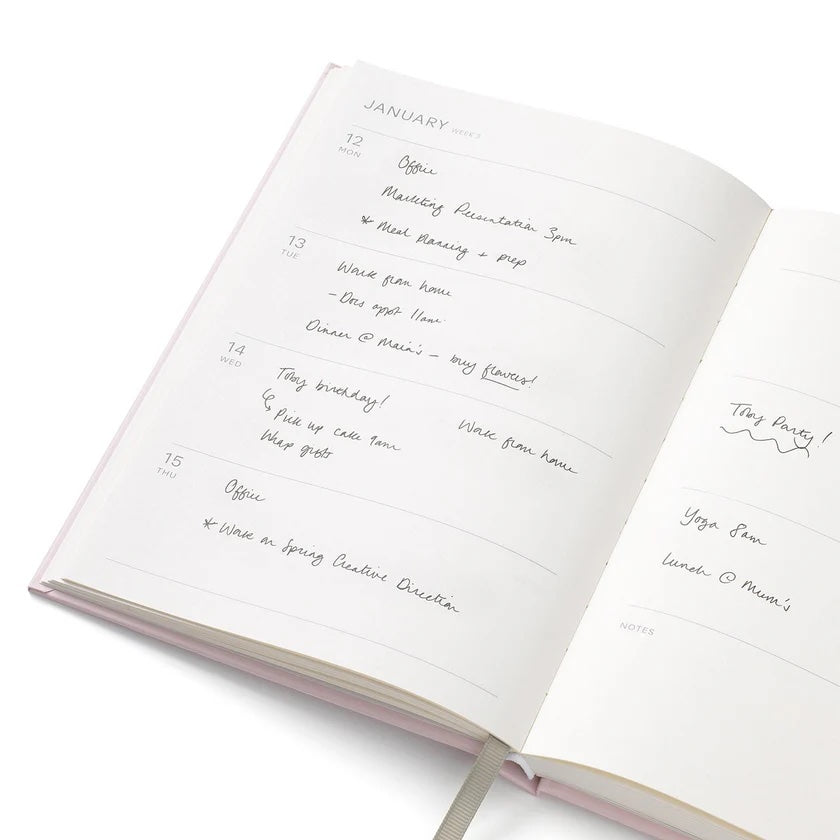 2026 A5 Planner Daily / Joy Pink