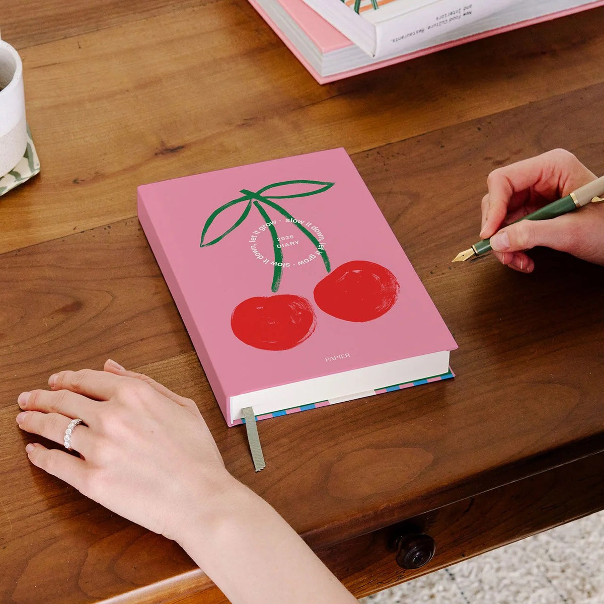 2026 A5 Planner Daily / Fresh Cherries