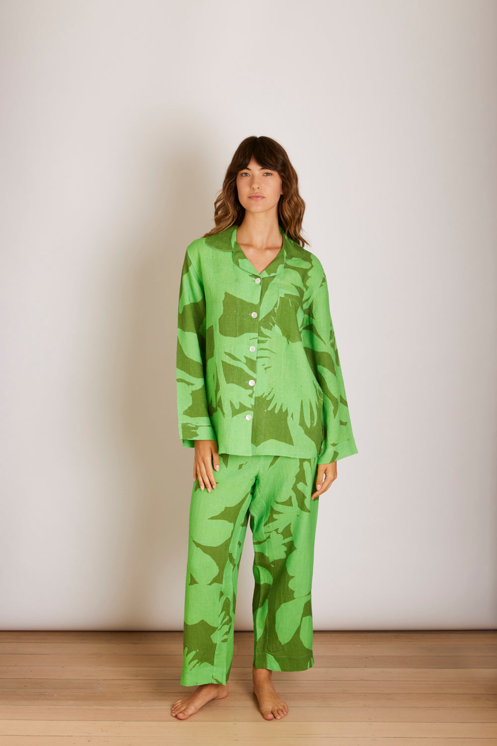 Carmine Green Pyjamas