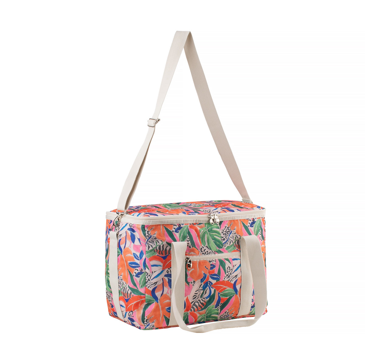 Leopard Tropics Picnic Bag