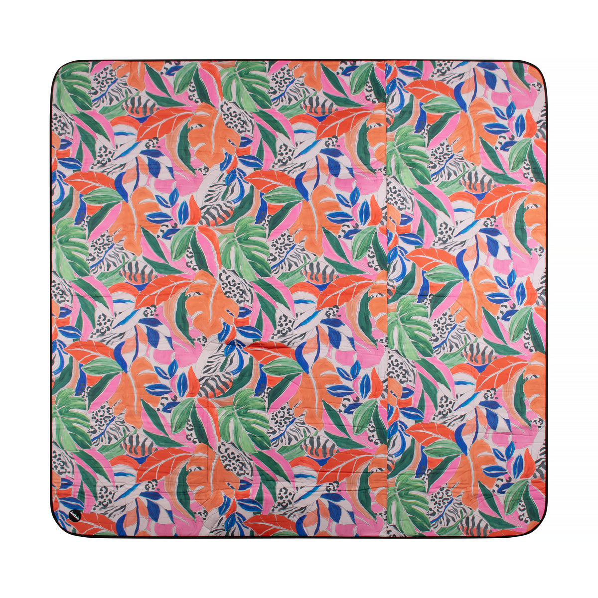 Leopard Tropics Picnic Mat