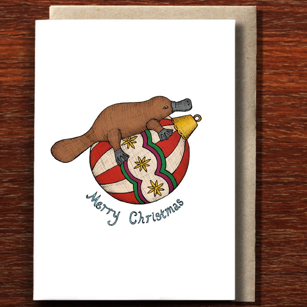 Christmas Card / Platypus Christmas