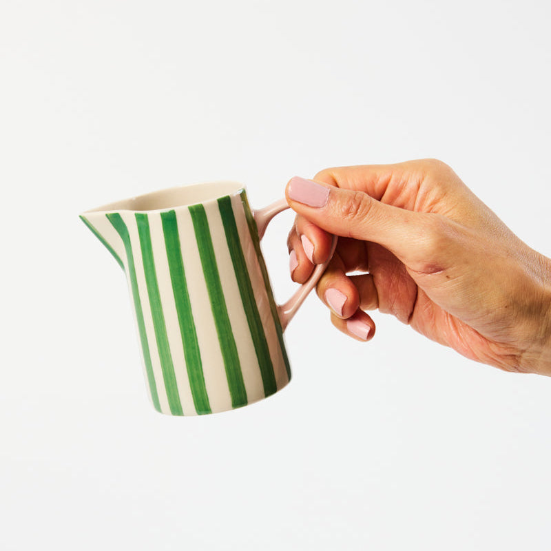 Bloomie Green Milk Jug