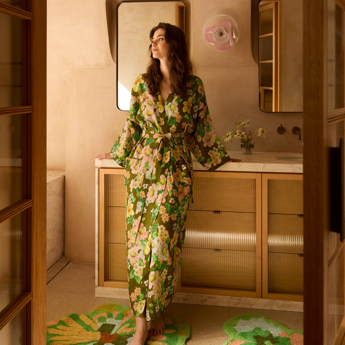 Buttercup Olive Robe