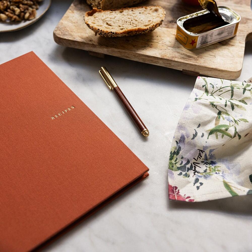 Heirloom Recipe Book Journal / Rust