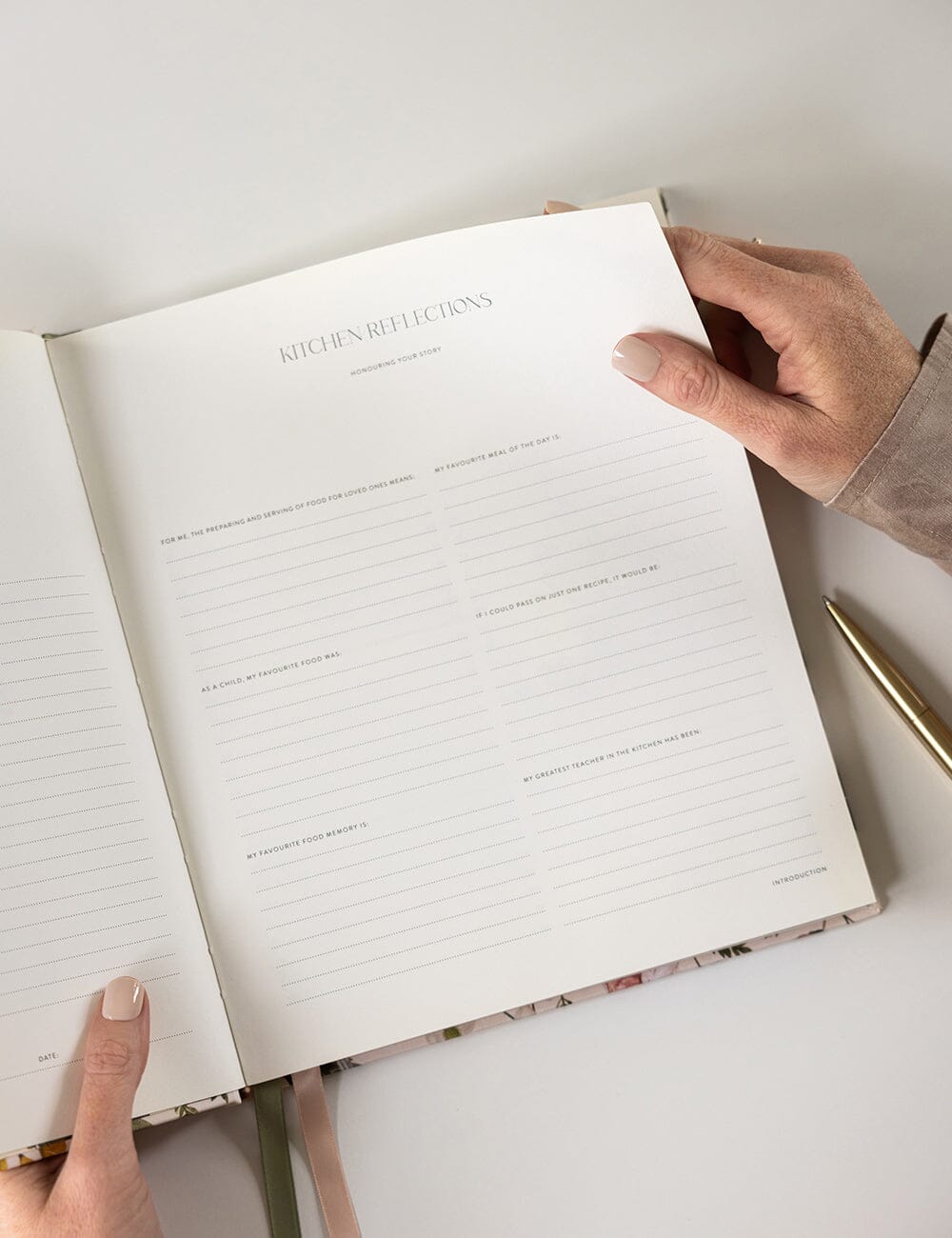 Heirloom Recipe Book Journal / Cockatoo