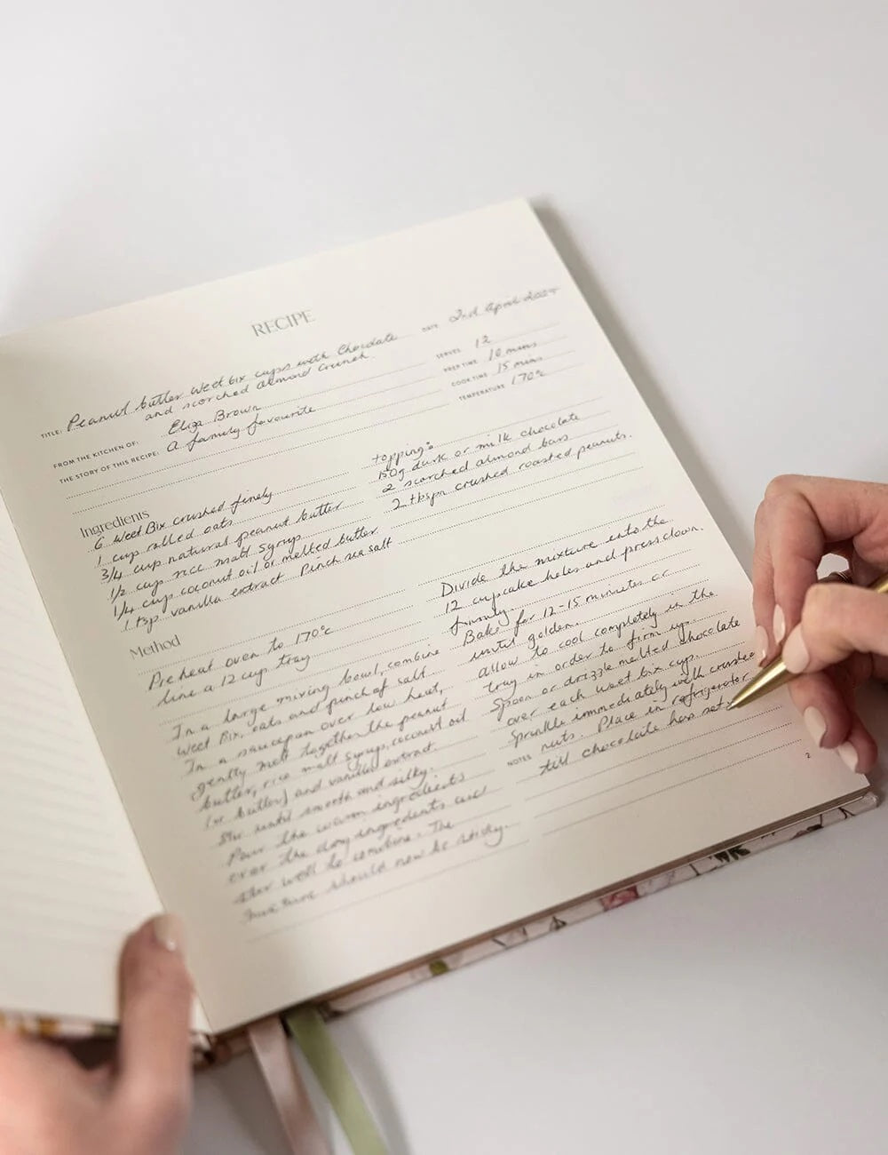 Heirloom Recipe Book Journal / Cockatoo