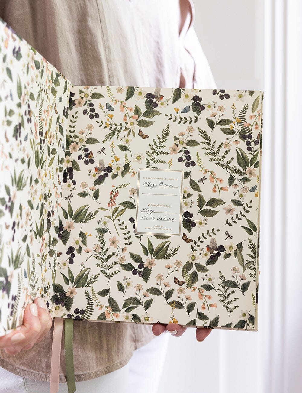 Heirloom Recipe Book Journal / Cockatoo